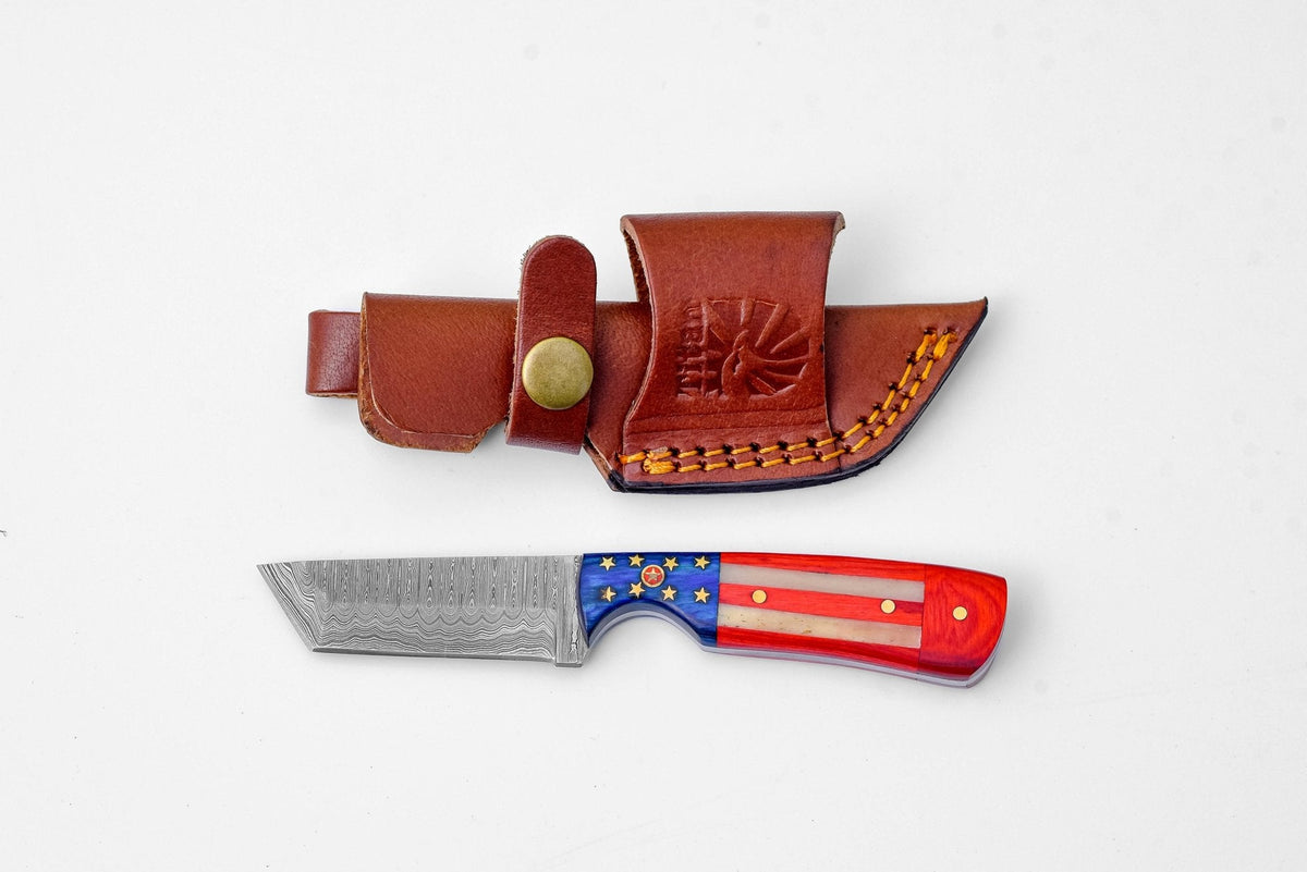 Titan United Star Damascus Tanto blade (Medium Size) 
