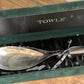 Towle Silver-Plated Serving Spoon with Finial Handle in Original Green Velvet Gift Box