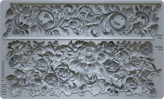 Trimmings 4 6x10 IOD Mould™ - The Mustard Seed Collection, The Seed