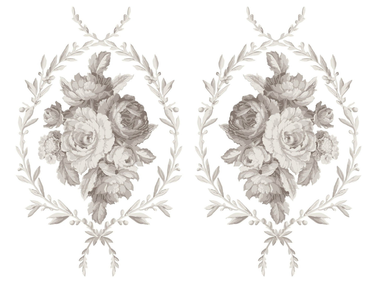 Trompe lХoeil laurel IOD Paint Inlay 12x16 Pad
