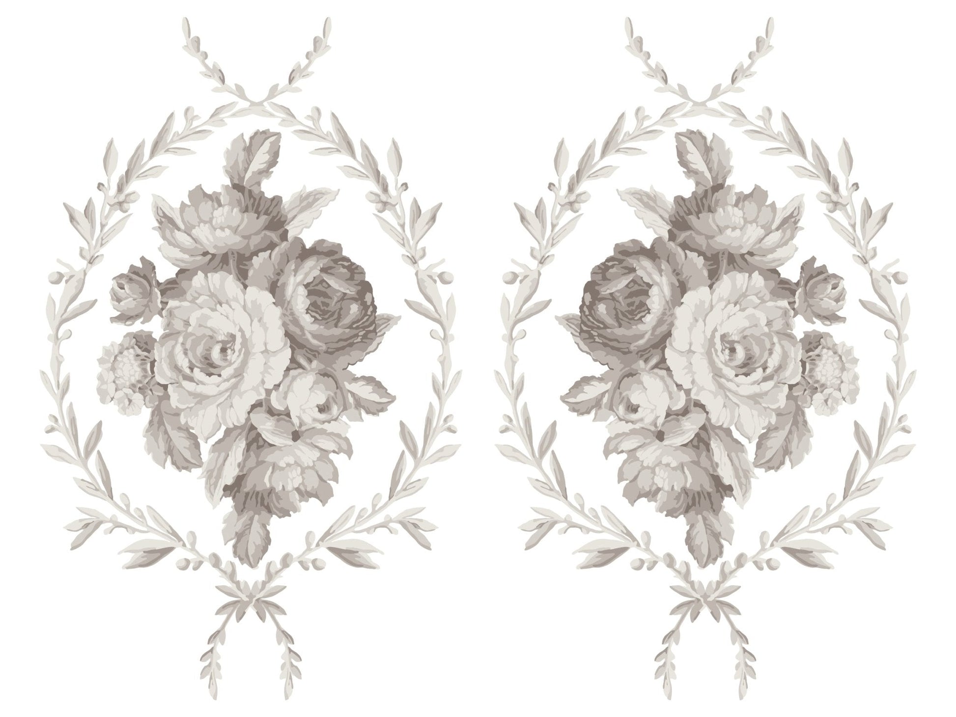 Trompe lХoeil laurel IOD Paint Inlay 12x16 Pad