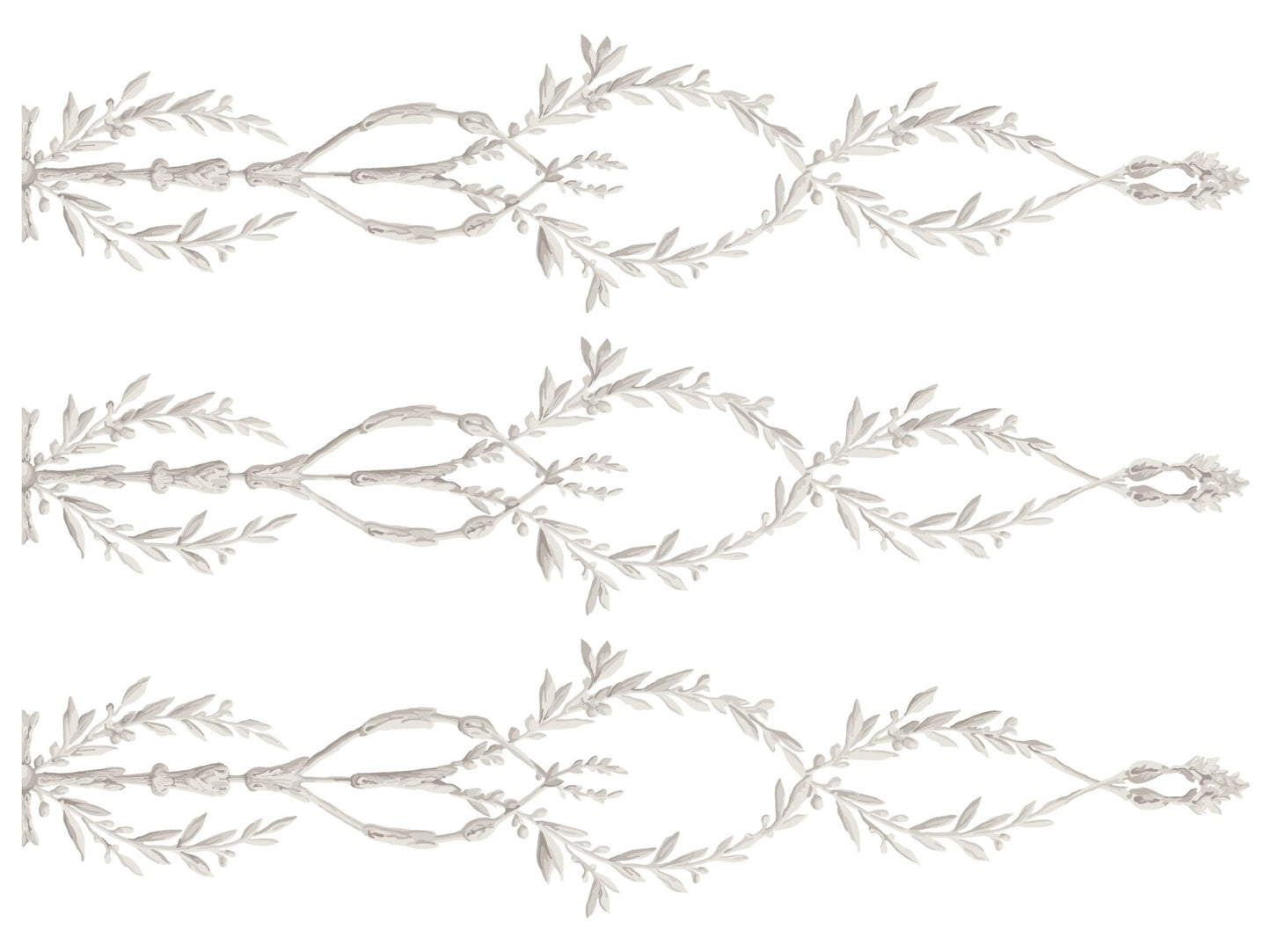 Trompe lХoeil laurel IOD Paint Inlay 12x16 Pad