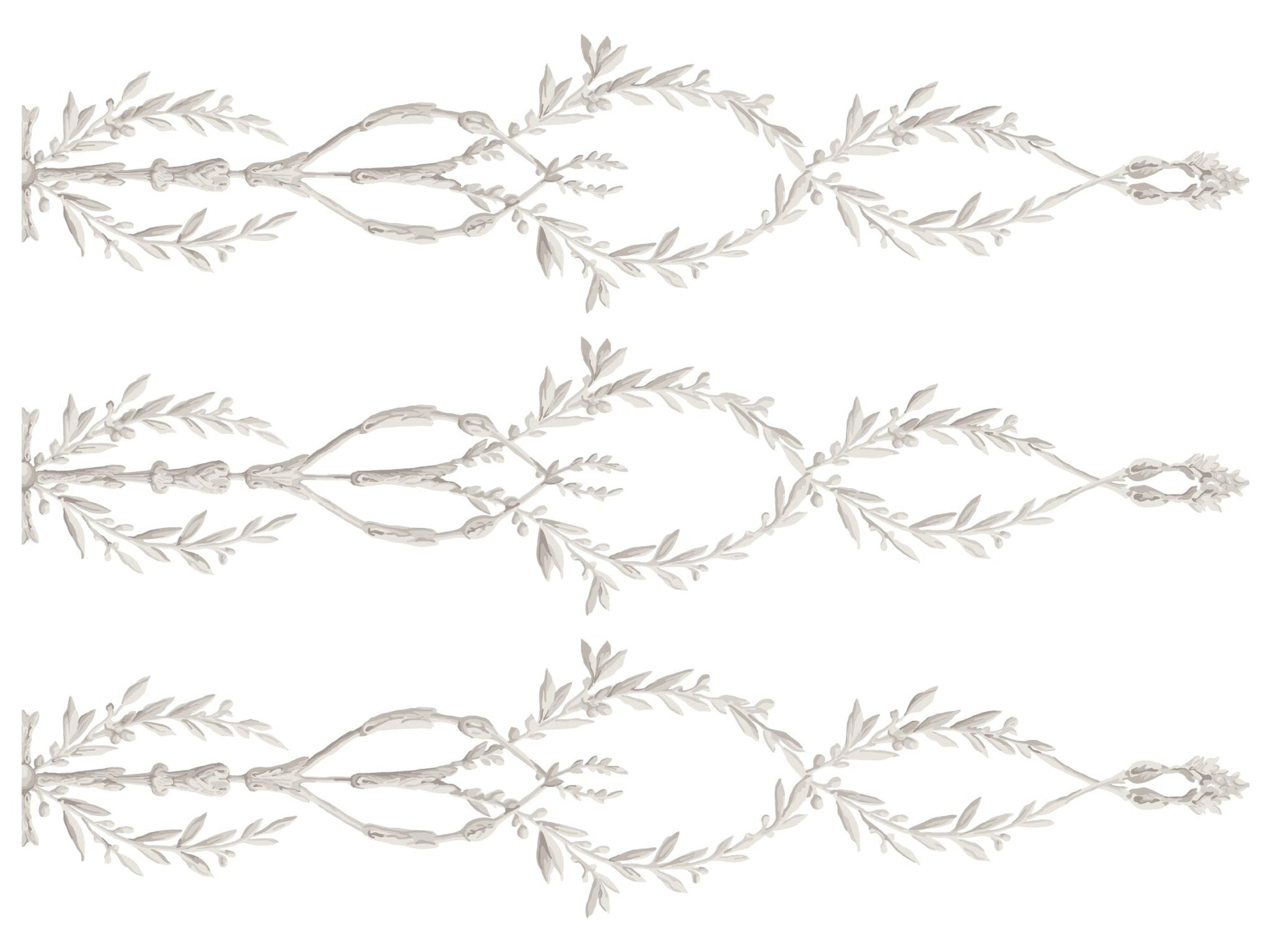 Trompe lХoeil laurel IOD Paint Inlay 12x16 Pad