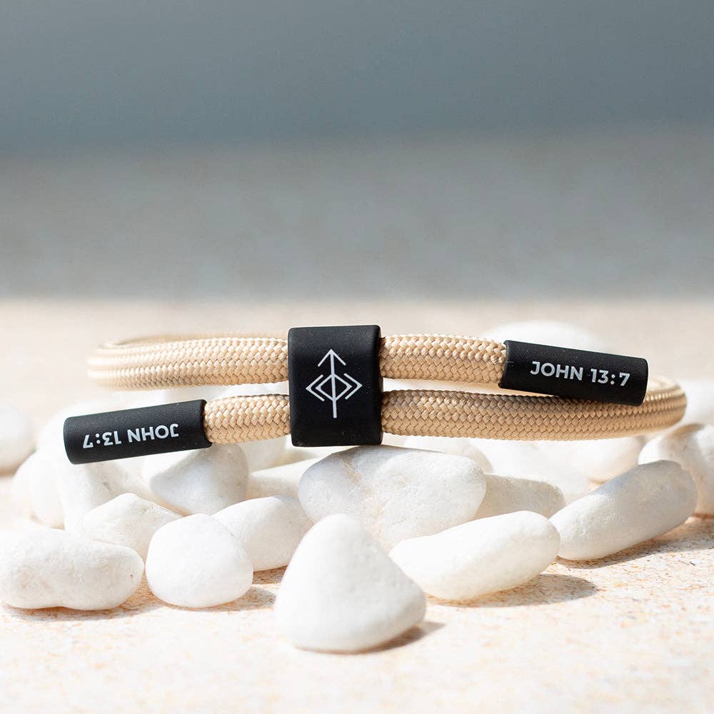 TRUST HIS TIMING Christian Cord Bracelet, Bible Verse Gift The Prayer I Share