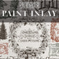 Twelfth Night IOD Paint Inlay 12x16 Pad - The Mustard Seed Collection, The Seed