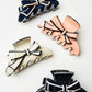 Two-Tone Bow Hair Claw: Cream - The Mustard Seed Collection, The Seed