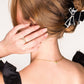 Two-Tone Bow Hair Claw: Cream - The Mustard Seed Collection, The Seed