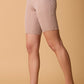 Two-Tone Knit Biker Short - The Mustard Seed Collection, The Seed