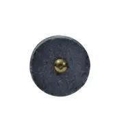 Tyre Black Marble Knob - The Mustard Seed Collection, The Seed