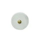 Tyre White Marble Knob - The Mustard Seed Collection, The Seed