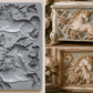 Unicorns IOD Mould 6x10 | Iron Orchid Designs Furniture Appliqué CastingMoulds
