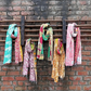 Upcycled Cotton Kantha Sari Scarf - The Mustard Seed Collection, The Seed