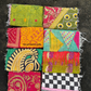Upcycled Cotton Kantha Sari Scarf - The Mustard Seed Collection, The Seed