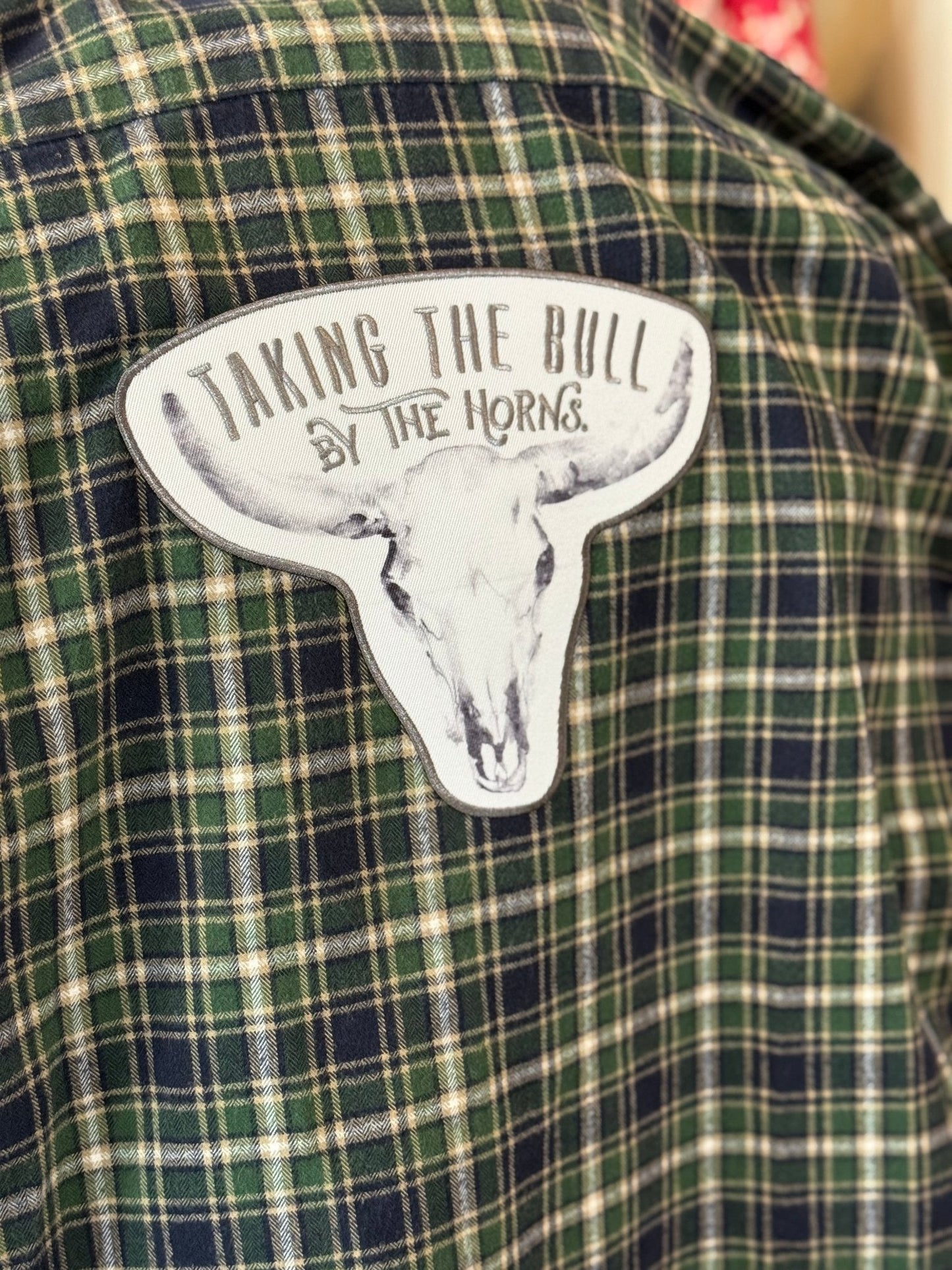 Upcycled Flannel Shirt - The Mustard Seed Collection, The Seed
