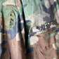 US Army Woodland Camo Jacket: Worn Patches - The Mustard Seed Collection, The Seed