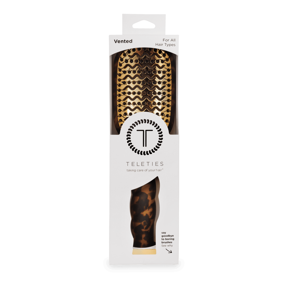 Vented Hair Brush | Tortoise 