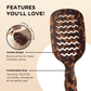 Vented Hair Brush | Tortoise 