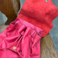 Vera Bradley Big Sky Leather Backpack – Desert Coral Pink Drawstring Rucksack 