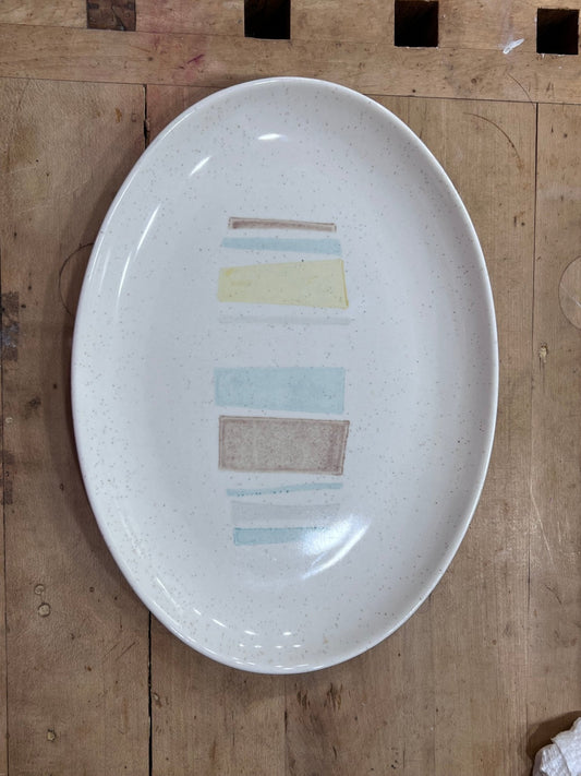 Vernon Ware Oval Platter - The Mustard Seed Collection, The Seed