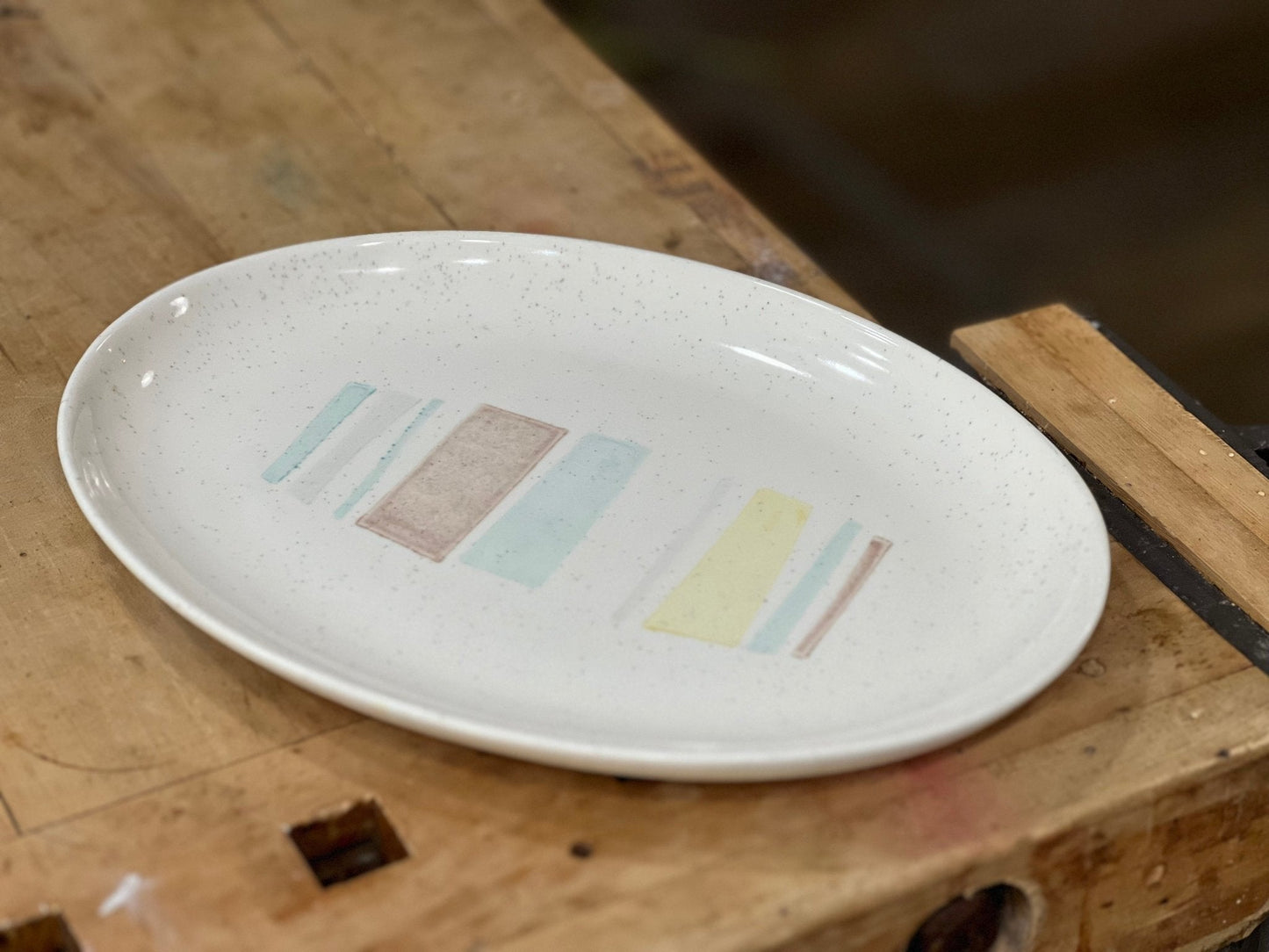 Vernon Ware Oval Platter - The Mustard Seed Collection, The Seed