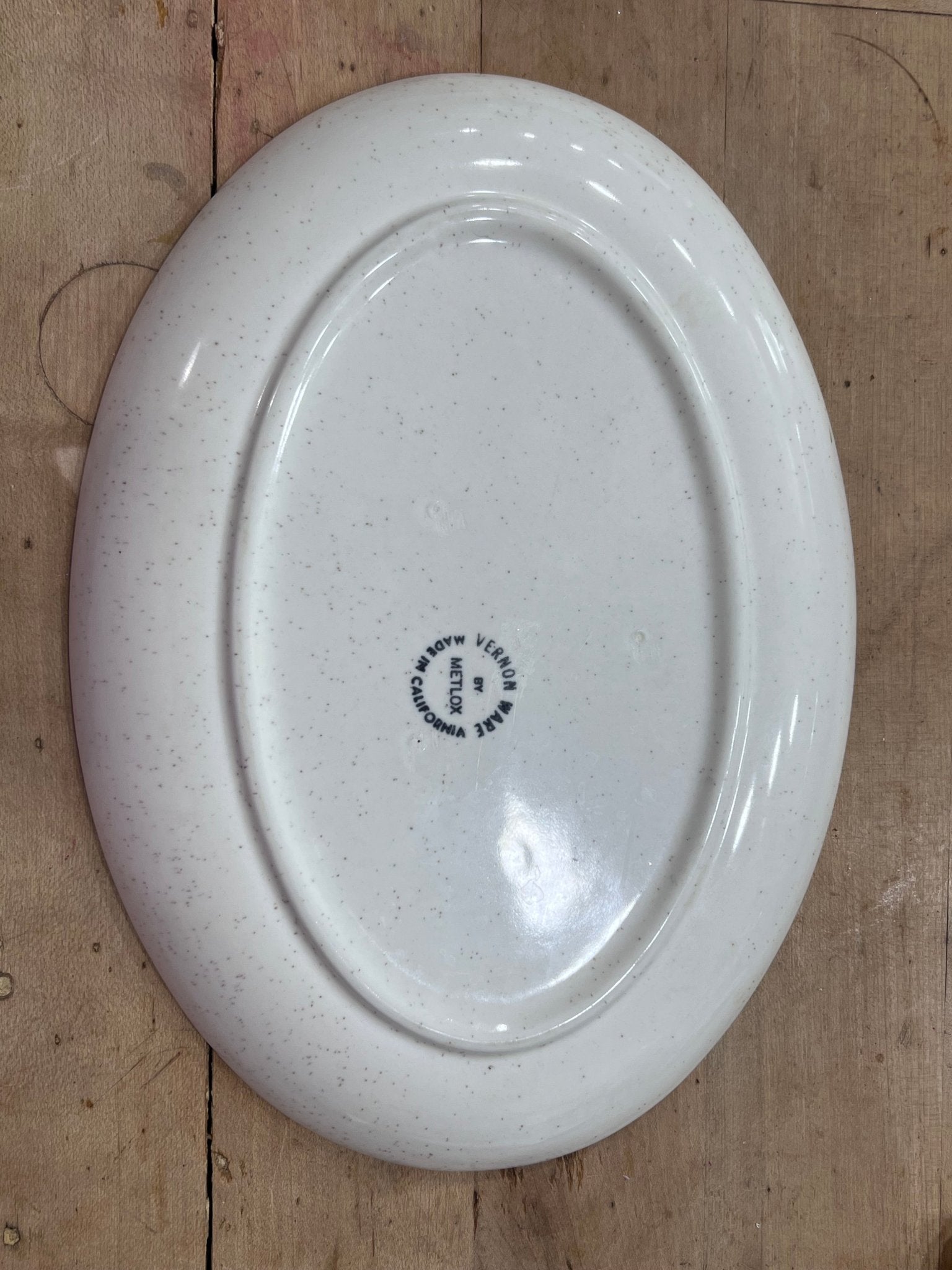 Vernon Ware Oval Platter - The Mustard Seed Collection, The Seed
