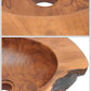 vidaXL Sink Basin Solid Teak 45 cm 