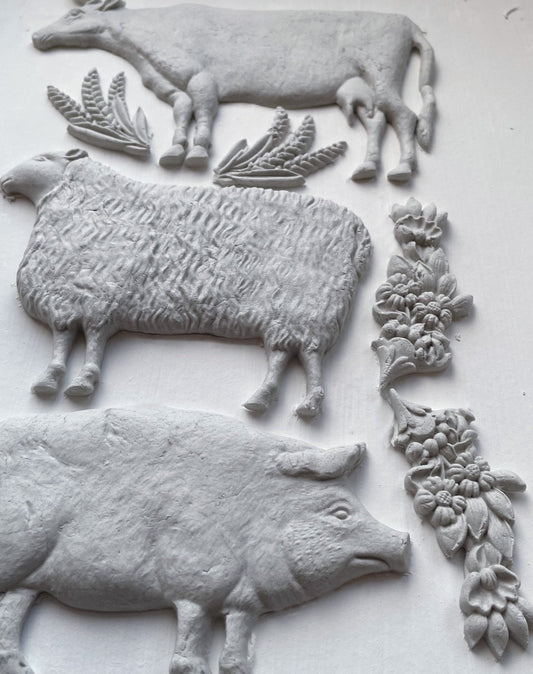 Village Market 6X10 IOD Moulds - The Mustard Seed Collection, The Seed