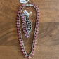 Vintage 1950s Pink Rhinestone Statement Necklace & Matching Bracelet Set - The Mustard Seed Collection, The Seed