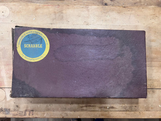 Vintage 1953 Scrabble Board Game by Selchow & Righter - Complete Edition - The Mustard Seed Collection, The Seed