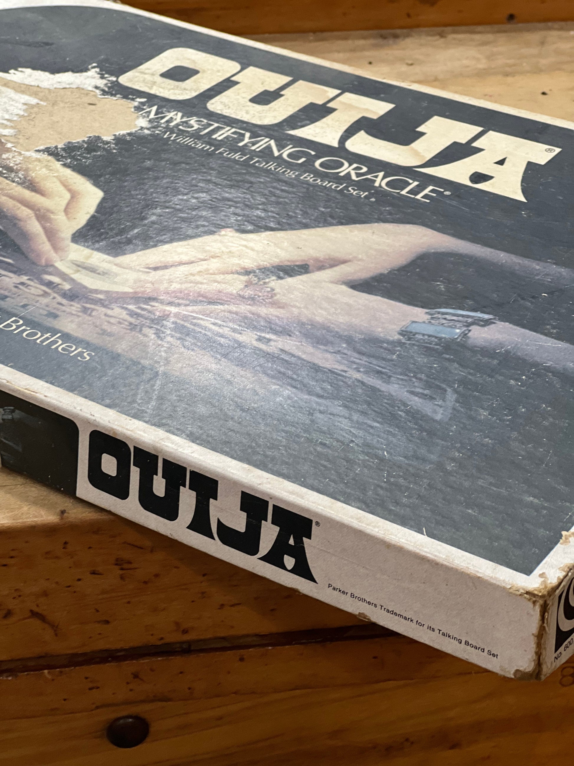 Vintage 1970s Parker Brothers Ouija Board "Mystifying Oracle" Set - Complete