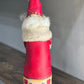 Vintage 1991 Primitive Folk Art Paper-Mache Santa Claus Figurine Goodwill