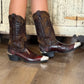 Vintage Acme Deep Cherry Western Cowboy Boots | Men's 10 D - The Mustard Seed Collection, The Seed