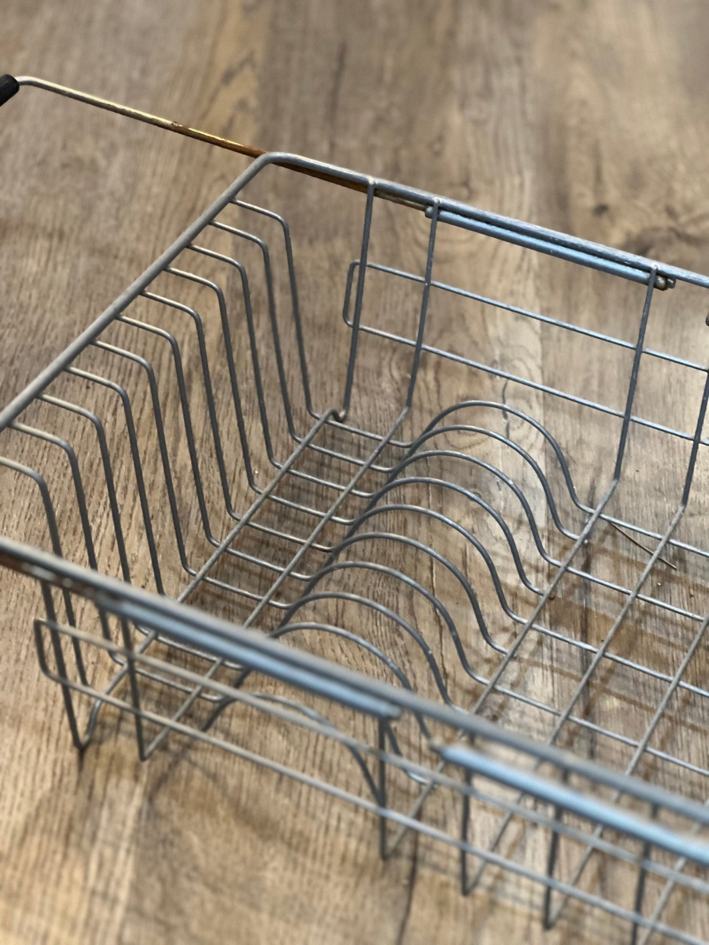 Vintage Adjustable Stainless Steel Over-the-Sink Dish Drying Rack - The Mustard Seed Collection, The Seed