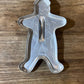 Vintage Aluminum Gingerbread Man Cookie Cutter. - The Mustard Seed Collection, The Seed