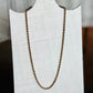 Vintage Antique Gold-Tone Rope Chain Necklace - 17" - The Mustard Seed Collection, The Seed