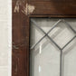 Vintage Architectural Leaded Glass Window Sidelight (44.5" x 16") - The Mustard Seed Collection, The Seed