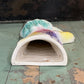Vintage Art Deco Seagull Ceramic Wall Pocket Vase – 7.25"