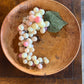 Vintage Artificial Grapes Large Light Green