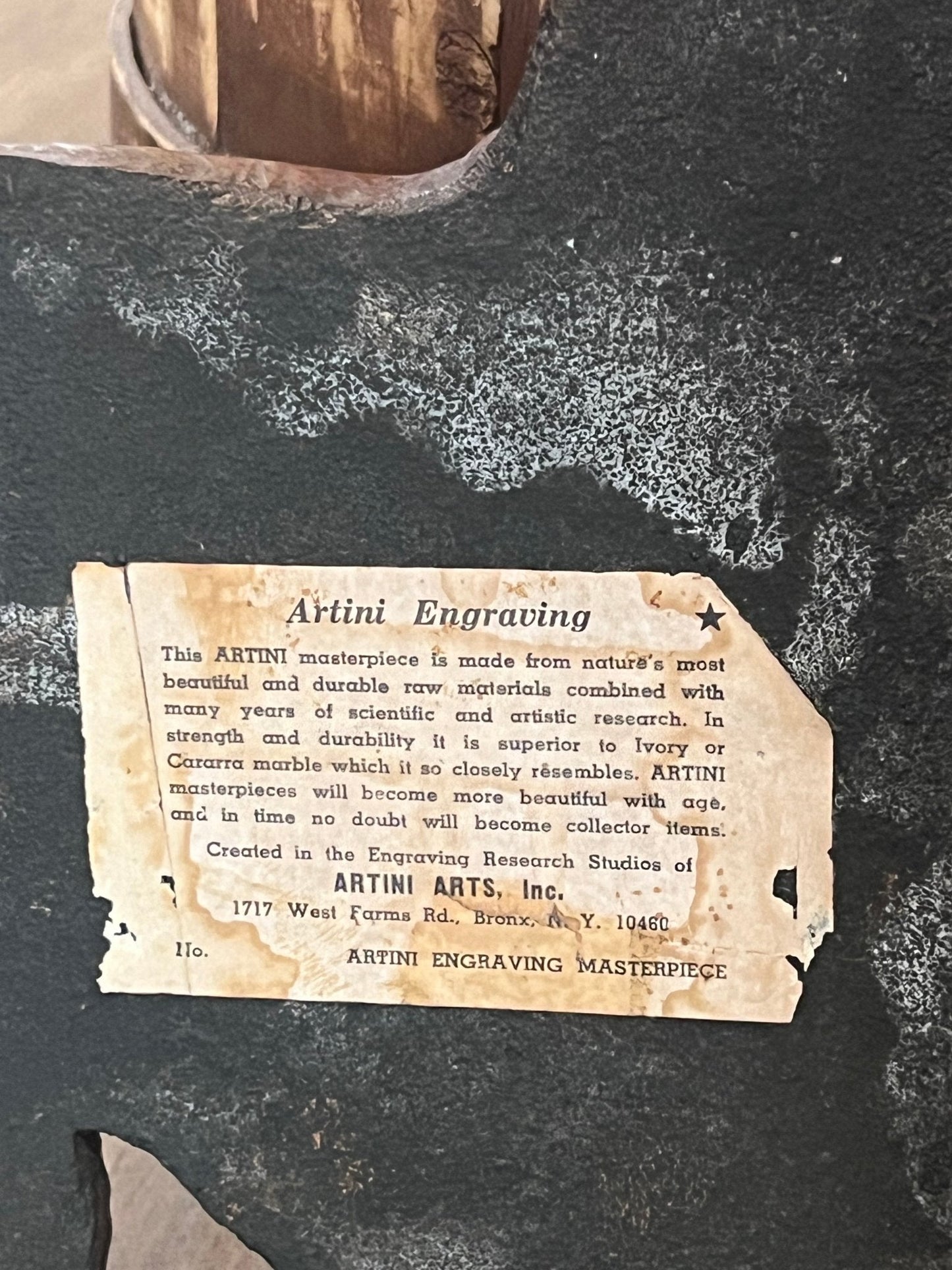 Vintage Artini Moses 