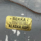Vintage Bekka Handcrafted Mt. Redoubt Volcanic Ash Dolphin Plaque