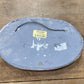 Vintage Bekka Handcrafted Mt. Redoubt Volcanic Ash Dolphin Plaque 