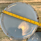 Vintage Blue Enamel Flour Bin with Lid