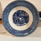 Vintage Blue Transfer ware Americana Collection 