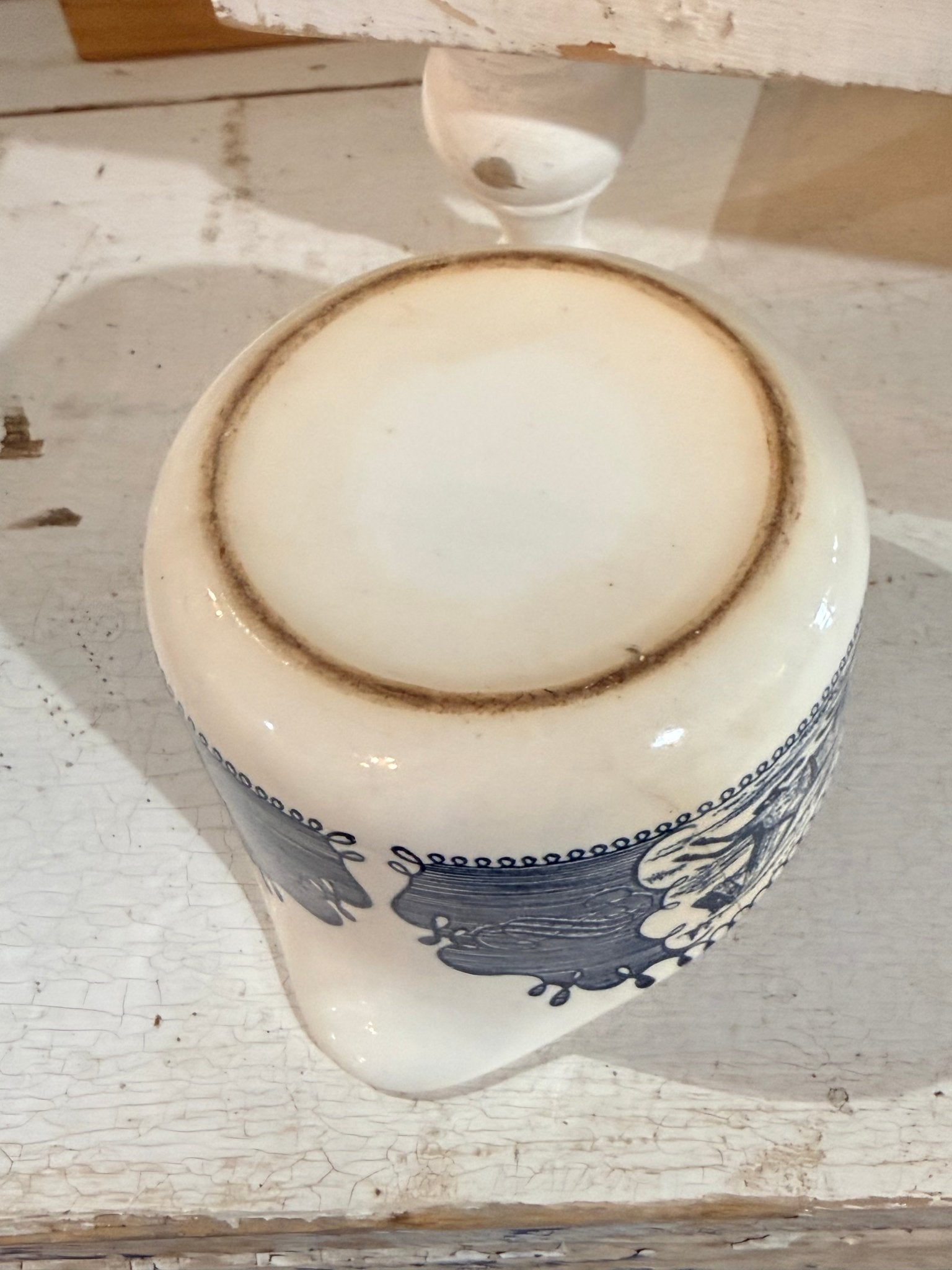 Vintage Blue Transfer ware Americana Collection 