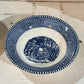 Vintage Blue Transfer ware Americana Collection 
