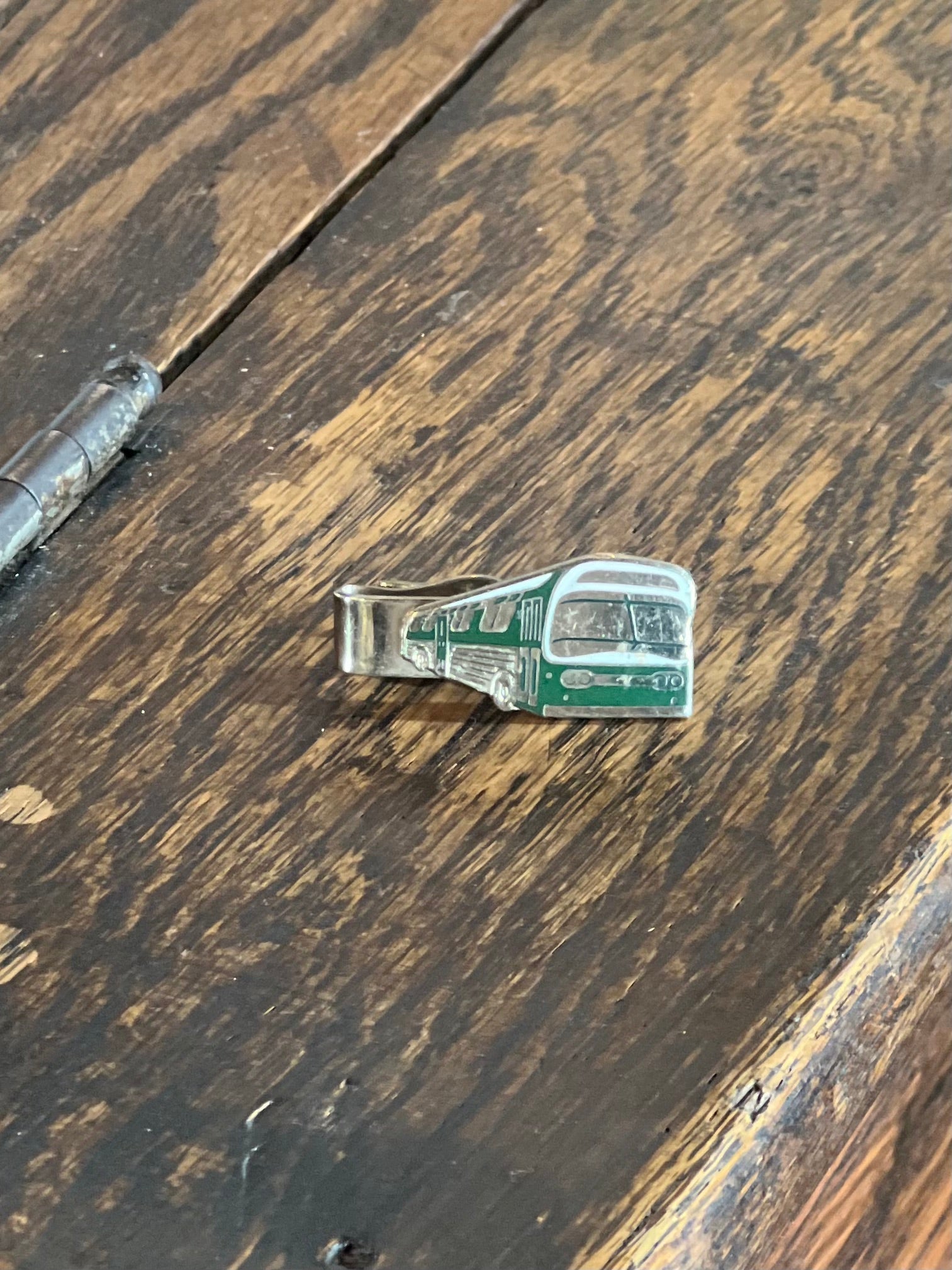 Vintage Bus Tie Clip - The Mustard Seed Collection, The Seed