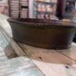 Vintage Cast Iron Pin Pot Flower Frog Oval Shape