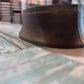 Vintage Cast Iron Pin Pot Flower Frog Oval Shape