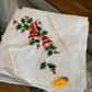 Vintage Christmas Handkerchief