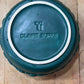 Vintage Claire Burke Ceramic Planter Bowl – Hunter Green 